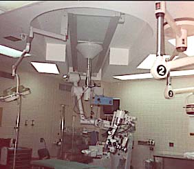Zeiss Contravis Neurosurgery Track Mounted Microscope